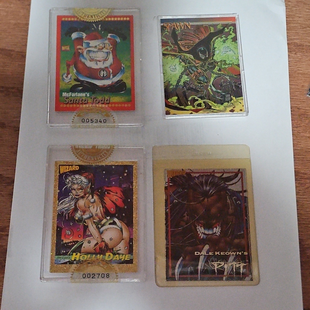 's Santa Todd Trading Card Set - Multicolor